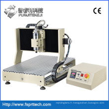 Machine de gravure CNC Machine de routeur CNC avec filet anti-poussière